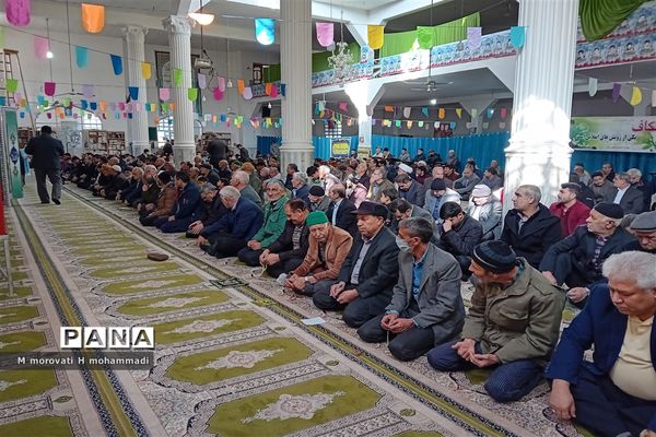 حضور مدیرکل آموزش پرورش در نمازجمعه شهر آشخانه