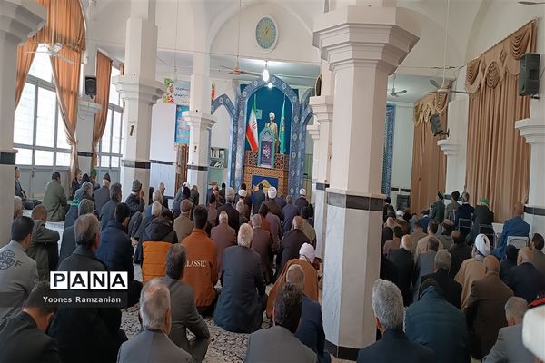 برگزاری نماز عبادی سیاسی جمعه در شهرستان خلیل آباد