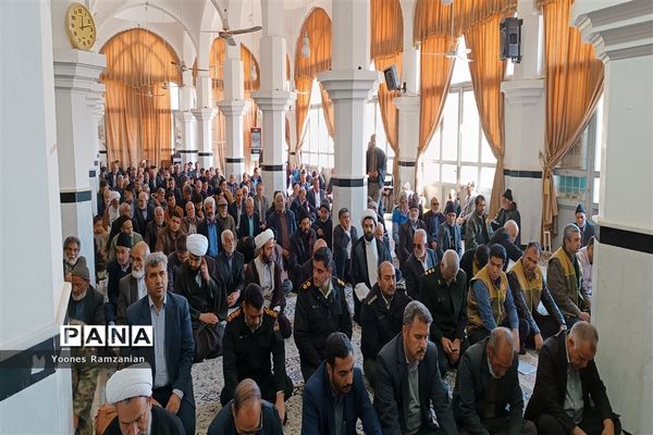 برگزاری نماز عبادی سیاسی جمعه در شهرستان خلیل آباد