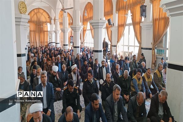 برگزاری نماز عبادی سیاسی جمعه در شهرستان خلیل آباد