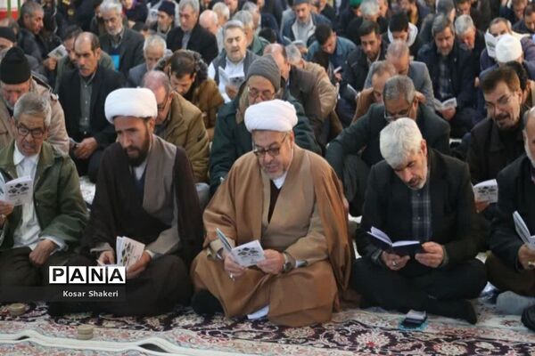 مراسم پرفیض دعای ندبه در شهرستان قوچان