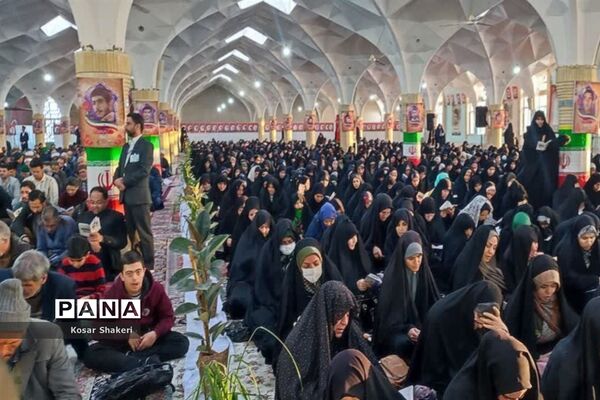 مراسم پرفیض دعای ندبه در شهرستان قوچان