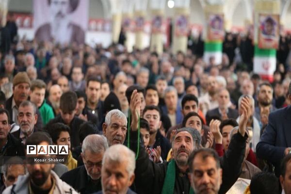 مراسم پرفیض دعای ندبه در شهرستان قوچان