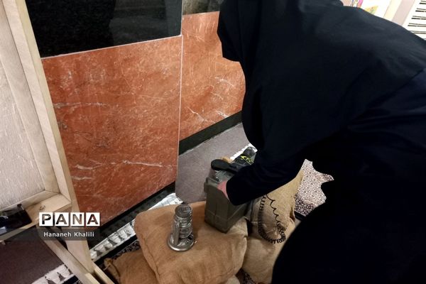 بازدید از مدرسه انقلاب دبیرستان شیوا آمل