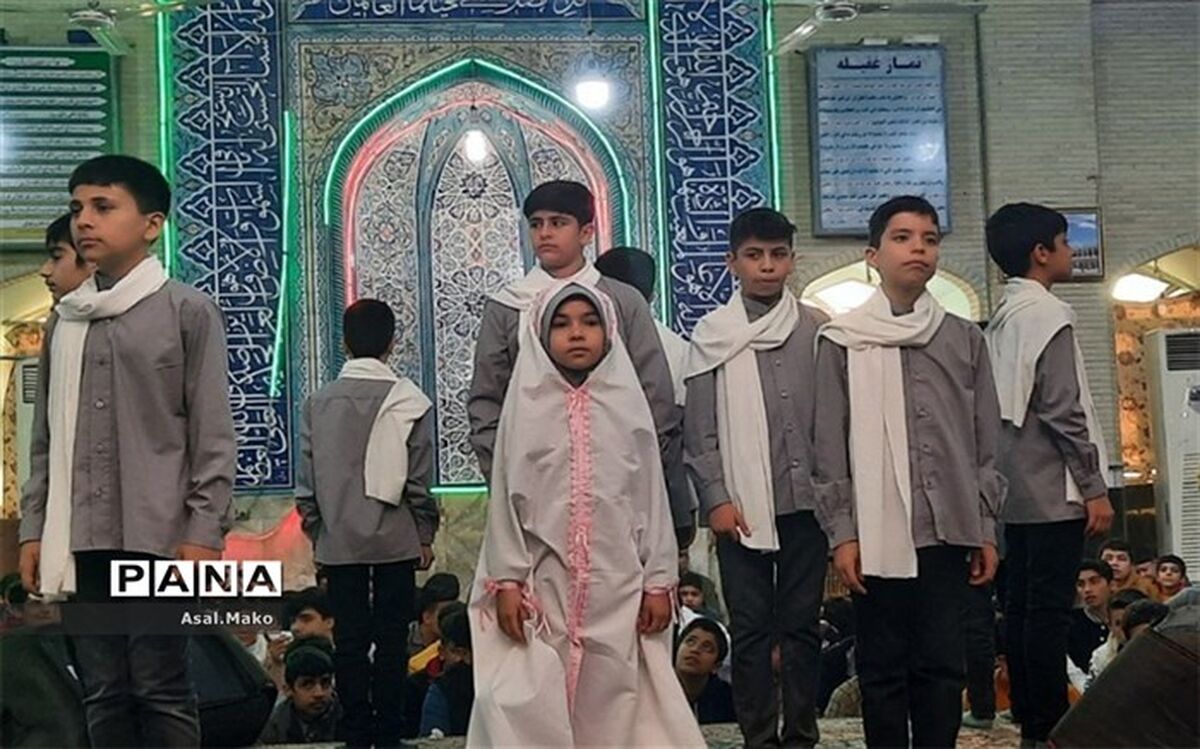 جشن تکلیف دانش‌آموزان پسر پاکدشتی‌/ فیلم