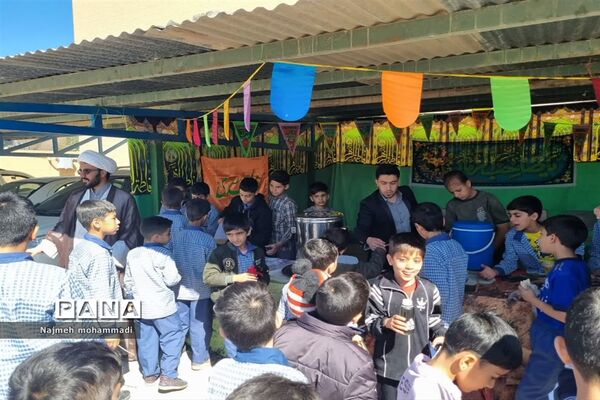 برگزاری مراسم‌ها و برپایی موکب به‌مناسبت فرا رسیدن سوم شعبان توسط دانش‌آموزان ناحیه یک یزد