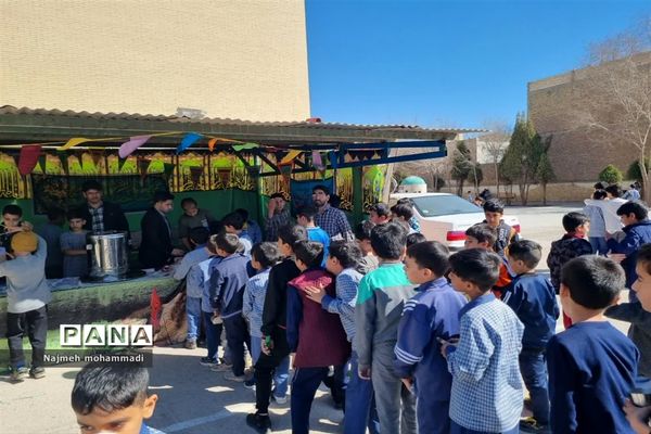 برگزاری مراسم‌ها و برپایی موکب به‌مناسبت فرا رسیدن سوم شعبان توسط دانش‌آموزان ناحیه یک یزد