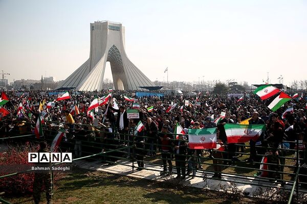 راهپیمایی ۲۲ بهمن ۱۴۰۲ در تهران