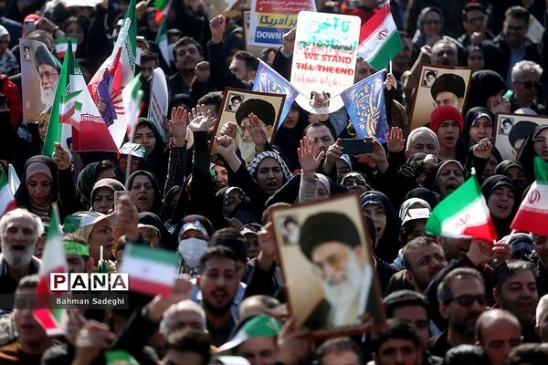 راهپیمایی ۲۲ بهمن ۱۴۰۲ در تهران