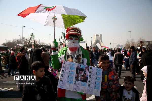 راهپیمایی ۲۲ بهمن ۱۴۰۲ در تهران