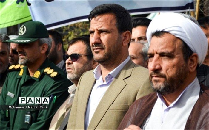 ‌جامعه  تعلیم و تربیت بار دیگر با حضور خود همبستگی و اتحاد خود را با کشور و این نظام ثابت کردند‌