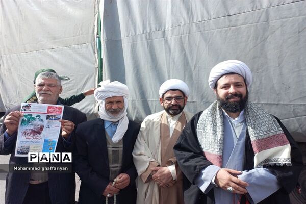 حماسه راهپیمایی یوم الله 22 بهمن در شهرستان تربت‌جام