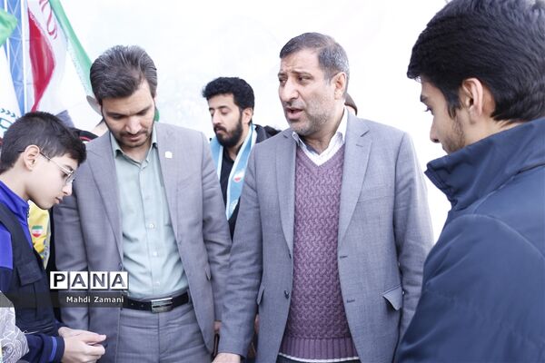 راهپیمایی ۲۲ بهمن در مشهد مقدس