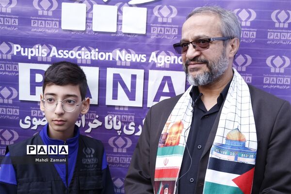 راهپیمایی ۲۲ بهمن در مشهد مقدس