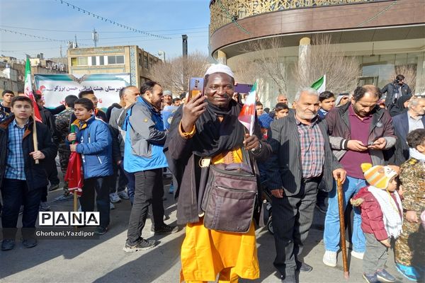 راهپیمایی یوم‌الله ۲۲ بهمن ماه سال ۱۴۰۲ در مشهد