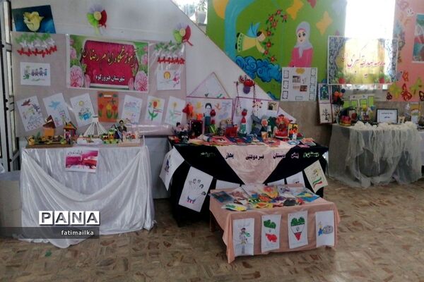 بازدید فرماندار فیروزکوه از نمایشگاه دستاوردهای دانش‌آموزی در شهرستان فیروزکوه