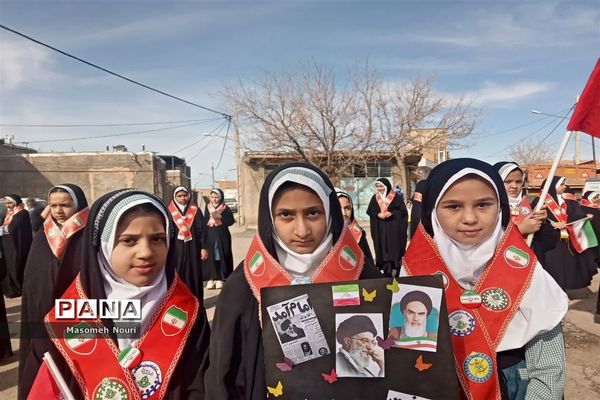 جشن چهل و پنجمین سالگرد پیروزی انقلاب اسلامی در شهرستان بام و صفی آباد