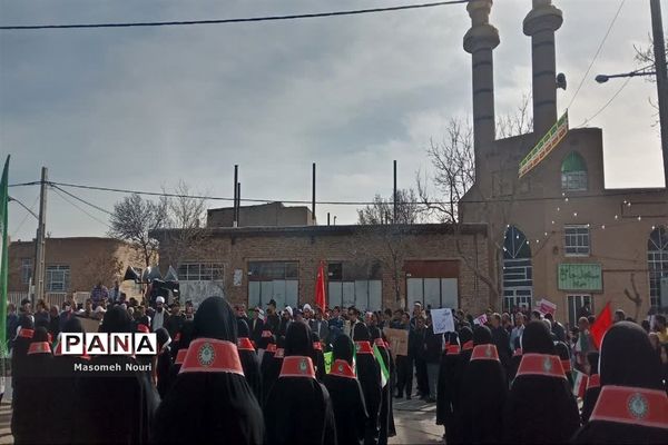 جشن چهل و پنجمین سالگرد پیروزی انقلاب اسلامی در شهرستان بام و صفی آباد