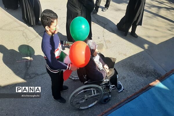 راهپیمایی ۲۲ بهمن شهر قزوین