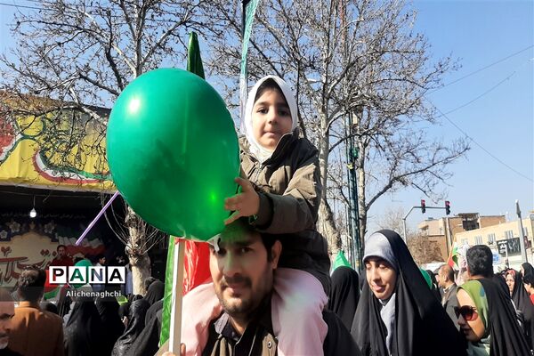 راهپیمایی ۲۲ بهمن شهر قزوین