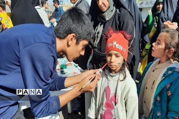 راهپیمایی ۲۲ بهمن شهر قزوین
