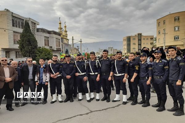 مراسم راهپیمایی یوم الله ۲۲ بهمن در کازرون