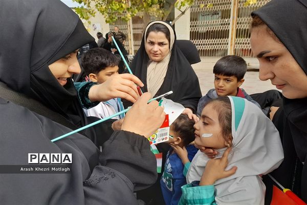 مراسم راهپیمایی یوم الله ۲۲ بهمن در کازرون