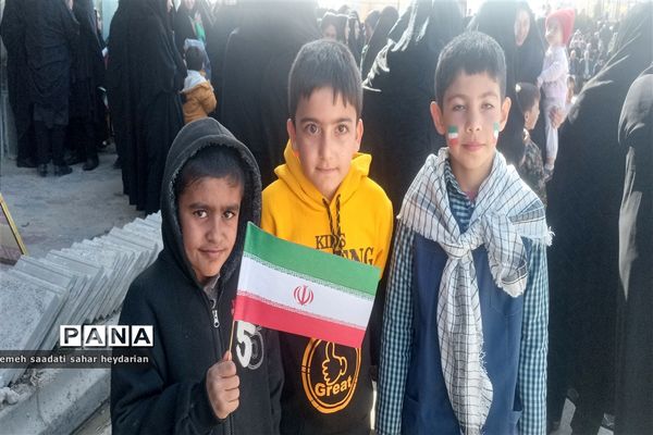 راهپیمایی با شکوه۲۲بهمن در شهرستان کلات