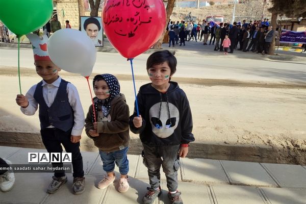 راهپیمایی با شکوه۲۲بهمن در شهرستان کلات