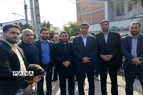 راهپیمایی ۲۲ بهمن در شهرستان میاندورود