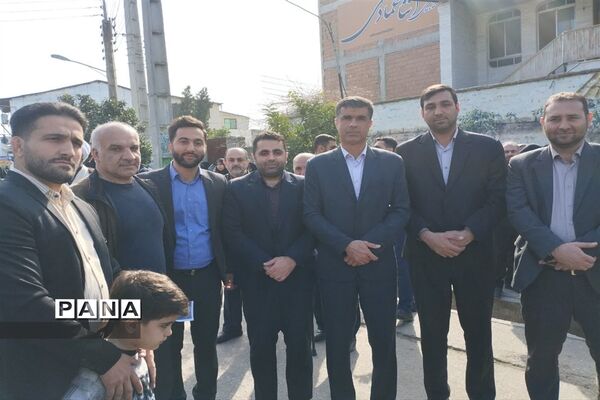 راهپیمایی ۲۲ بهمن در شهرستان میاندورود