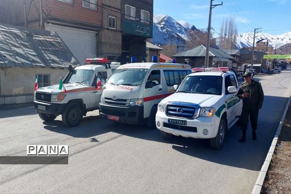 مراسم چهل و پنجمین سالگرد بیروزی انقلاب در بلده