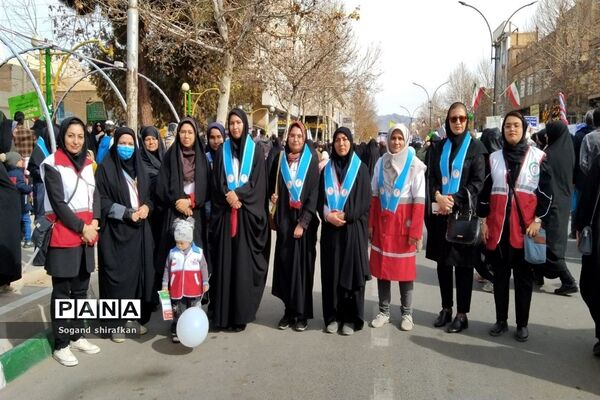 راهپیمایی یوم الله ۲۲ بهمن در شهرستان کاشمر