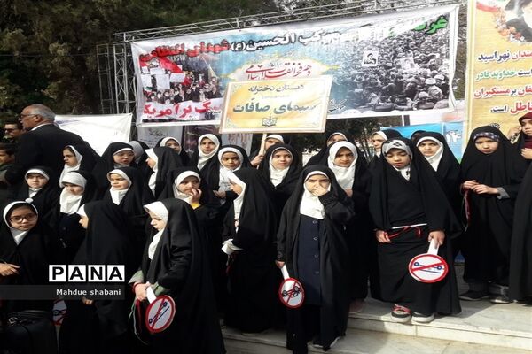 راهپیمایی یوم الله ۲۲ بهمن در شهرستان کاشمر