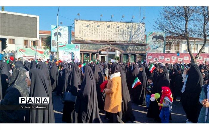 راهپیمایی 22 بهمن از چهار مسیر اصلی در رشت/ فیلم