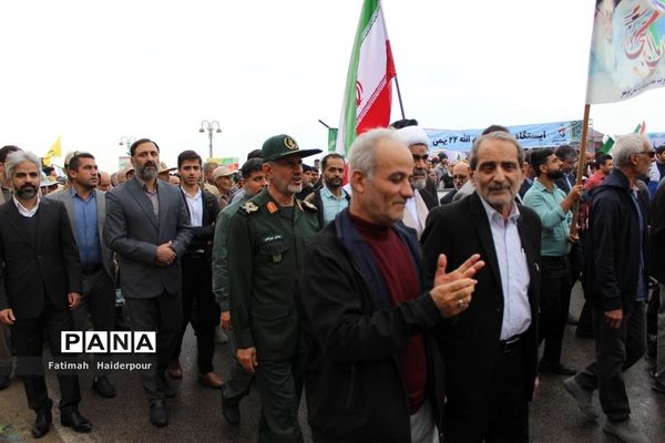 راهپیمایی ۲۲ بهمن در بوشهر