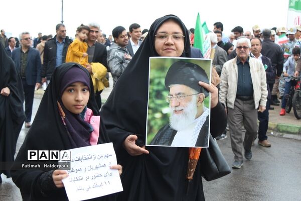 راهپیمایی ۲۲ بهمن در بوشهر