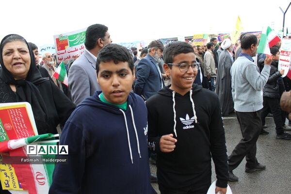 راهپیمایی ۲۲ بهمن در بوشهر