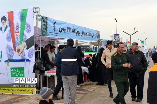 راهپیمایی ۲۲ بهمن در بوشهر
