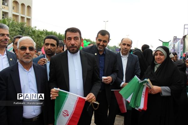 راهپیمایی ۲۲ بهمن در بوشهر