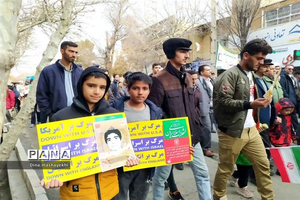 مراسم راهپیمایی یوم الله ۲۲بهمن در گلپایگان