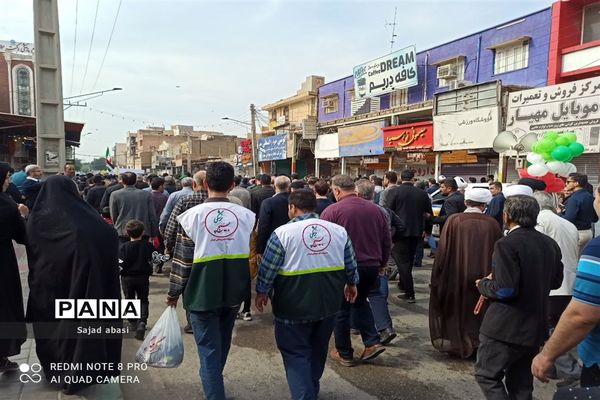 راهپیمایی ۲۲ بهمن در شوشتر