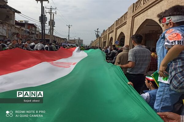 راهپیمایی ۲۲ بهمن در شوشتر