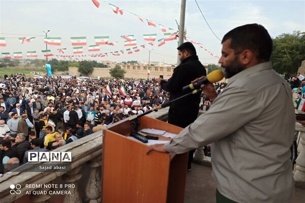 راهپیمایی ۲۲ بهمن در شوشتر