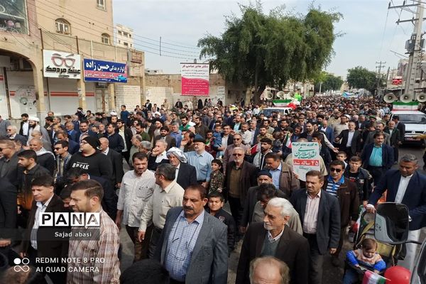 راهپیمایی ۲۲ بهمن در شوشتر