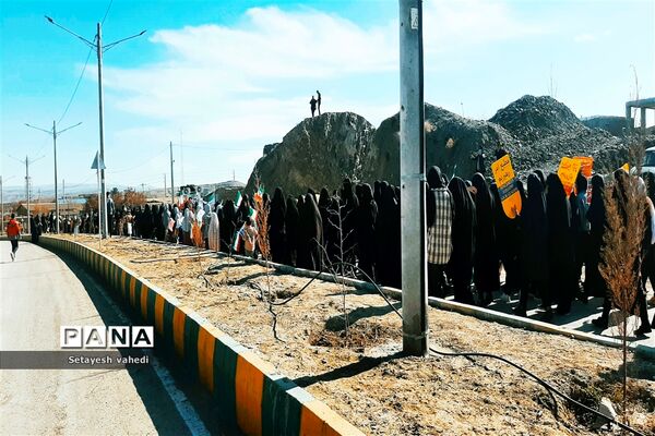راهپیمایی ۲۲ بهمن در غلامان