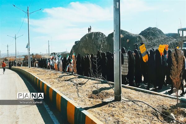 راهپیمایی ۲۲ بهمن در غلامان