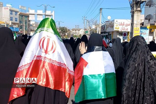 راهپیمایی ۲۲ بهمن در آمل