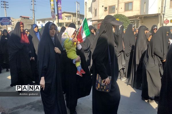 راهپیمایی یوم الله ۲۲ بهمن در بابلسر