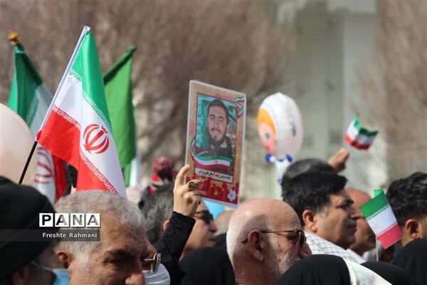 راهپیمایی ۲۲ بهمن در مشهد